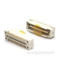Conector macho de placa a placa con paso de 0,8 mm